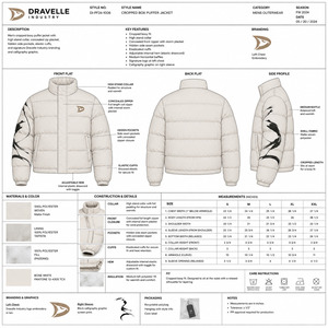 Wholesale Cheap Price Thick Cotton Padded <b>Warm</b> Winter Outdoor Custom Logo <b>Men</b> Puffer <b>Jacket</b> - Product Image 6