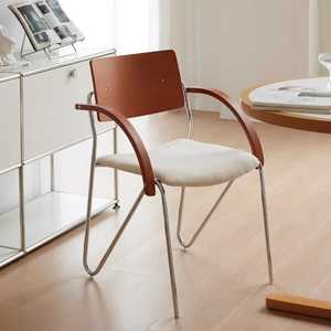 Silla de Comedor Tradicional de Madera Maciza de Roble con Respaldo en Escalera, Diseño Ergonómico para Cocina, Asientos Profesionales para Restaurantes y Cafeterías - Product Image 1