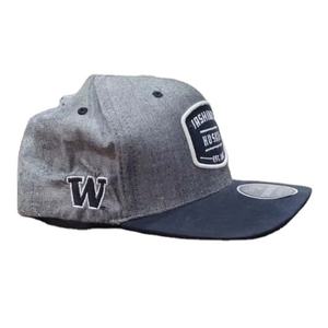 Casquette de baseball vintage ajustable en coton de haute qualité avec logo brodé, visière incurvée, design 6 panneaux, boucle en cuivre doré, style professionnel - Product Image 2