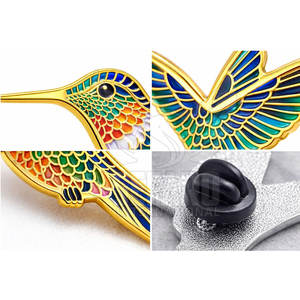 Épingles en émail professionnelles de haute qualité, épingles en émail à étiquette privée, épingles en émail de performance supérieure - Product Image 3