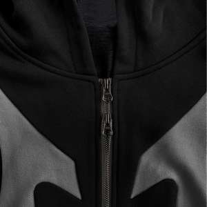 Sweat à capuche personnalisable 100 % coton, style streetwear, couleur unie, avec broderie/impression en relief et autres personnalisations – Tendances actuelles - Product Image 4