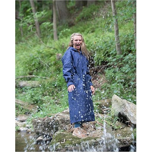 Impermeable Transpirable de Alta Calidad para Adultos, Impermeable Largo Reutilizable con Capucha - Product Image 5