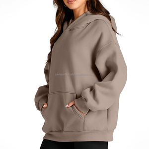 Vêtements d'hiver pour femmes, sweats à capuche oversize, sweats à capuche décontractés amples, pulls en molleton vintage, fabriqués avec les meilleurs matériaux, personnalisés - Product Image 5