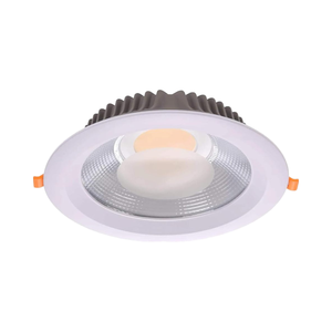 LEVIN Alemania 20W COB Panel de luz LED 6500K Luz de día 200mm Recorte y 225mm Diámetro exterior 95 LM/W CRI >80 2 años de garantía - Product Image 1