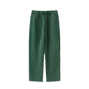 Pantalon de survêtement large pour homme, taille élastique avec cordon de serrage, décontracté, avec poches latérales, en coton respirant, pour l'automne - Product Image 6