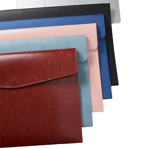 Factory Wholesale Custom Logo Business Sling Genuine Leather <b>Laptop</b> <b>Sleeve</b> for Men with Protective Design LS-0287 - Product Image 2