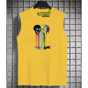 Camiseta sin Mangas para Hombre, 100% Algodón Orgánico, Secado Rápido, Transpirable, Ecológica, Corte Ajustado, Informal de Verano, para Gimnasio y Fitness, Venta al Por Mayor - Product Image 5