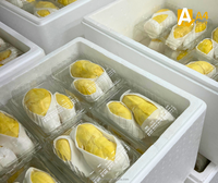 Diepvries Thaise Durian Monthong Export VS Zuid-Korea Wereldwijd Vers Gesneden Fruit 500g 14 Dagen Houdbaarheid Wereldmarkt A4 Fruit