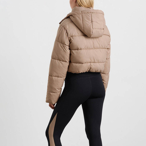 High Quality Outdoor <b>Jacket</b> Winter Wear Warm Casual Women <b>Cropped</b> <b>Puffer</b> <b>Jacket</b> Lightweight Windproof New Latest Fashion - Product Image 6