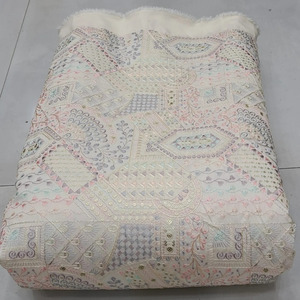 Malty embroidery fabric beaded fabric sequin fabric netting fabric fabric dress embroidered fabric boutique wholesale trade bulk - Product Image 2