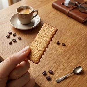 Export Standard Unique Coffee Crackers 360g Crispy Sweet Snack for Tea Time| ODM Vietnam Factory Direct - Product Image 1