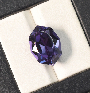 Alexandrita de laboratorio, corte hexagonal elegante, 18x13 mm, 17.65 ct, piedra preciosa suelta para la fabricación de joyas - Product Image 5
