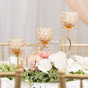 Designer Handmade Round Metal Candlestick Holder for Luxury Styling Christmas Wedding Home Event Decoration Zahid Exports India - Product Image 3
