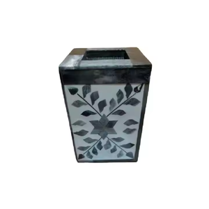 Quemador de Incienso de Nácar Único al Mejor Precio, Tapa Magnética, Fragancia de Sándalo, Relajante, Incrustaciones de Hueso Religiosas, Mubkhar Bakhoor - Product Image 2
