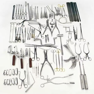 Ensemble d'instruments cliniques manuels ASLING INTERNATIONAL AI-BM-010 pour la chirurgie générale avec garantie d'un an - Product Image 1