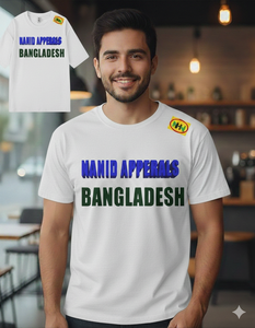 Camiseta para Hombre, Corte Holgado, Camiseta de Algodón de Peso Medio, Camiseta de Algodón Grueso para Hombre, de Fábrica en Bangladesh - Product Image 5