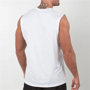 Logo personnalisé Débardeur de sport pour homme Vêtements biologiques dignes de la gym avec T-shirts en dessous - Product Image 3