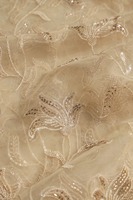 Tissu brodé SQ, tissu à sequins, tissu brodé pour kaftan, tissu brodé pour abaya, tissu en dentelle, vente en gros de mode boutique en vrac