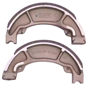 Vasus Dream YZF High Quality New Front Brake Shoe Aluminum P90 for Motorcycles Dio Drum Brake System 3000 Km Warranty - Product Image 2