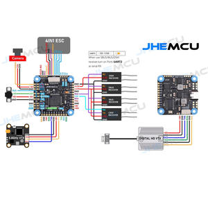 Placa Controladora de Vuelo JHEMCU F722 30x30, Alto Rendimiento, Salida de Señal Estable, Compatible con Betaflight, Chip STM32F722RET6, Plástico - Product Image 6