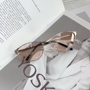 Punk Y2K Style Design Metal Fashion Oversized Cat Eye Sunglasses UV400 PC Lenses Travel Cycling Driving Men's Women's - Product Image 3