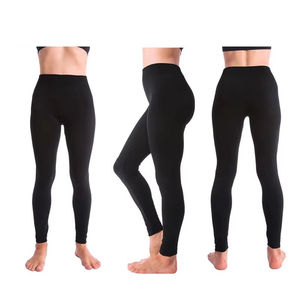 Women High Waist Seamless Yoga <b>Leggings</b> <b>With</b> <b>Pockets</b> Full Length Solid Color Spandex Polyester Sport Wholesale - Product Image 1