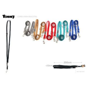 Yommy <b>Pet</b> <b>Leash</b> 200cm Adjustable Double-Ended Flat Strap for Dogs - Product Image 1
