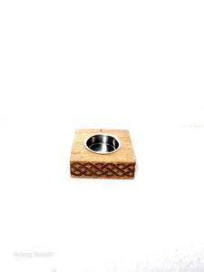 Wooden Incense <b>Burner</b> with Aromatherapy Smoke Design Wood Bakhoor <b>Burner</b> Wood Mubkhara Square Base <b>for</b> All-Season - Product Image 5