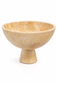 Custom Design <b>Travertine</b> Marble Bowl For Luxury Interior Decoration Dining <b>Table</b> And Kitchen Counter Styling - Product Image 4