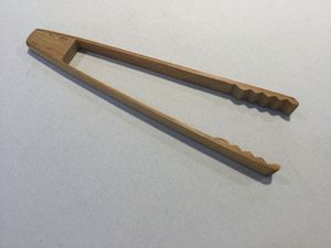 Pinzas de Madera de Mango Natural de Lujo para Barbacoa, Pinzas de Madera Grandes, las Más Vendidas, con un Aspecto Elegante - Product Image 5