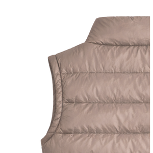 Chaleco Acolchado Reversible para Mujer, Sin Mangas, con Cinturón, Forro de Sherpa, Cálido, Informal, para Otoño e Invierno - Product Image 5