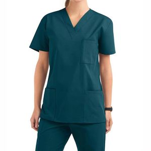 Custom Scrubs High Quality Best <b>Material</b> Women Stylish Scrubs Uniform for Nursing / Design Hospital Private Label Scrubs - Product Image 3