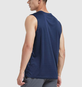 Débardeur de musculation respirant pour homme, sans manches, en coton côtelé, pour la musculation, l'entraînement et le fitness - Product Image 6