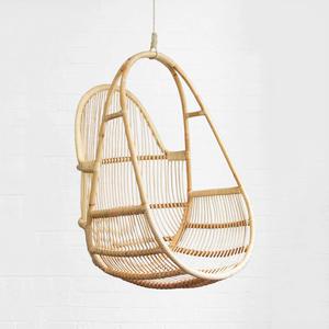 Egg shaped <b>hanging</b> chair hot sale rattan furniture cheap price birds nest swing pod chairs - Product Image 4