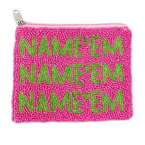 Embroidery Seed Beaded Handmade Clutch Coin <b>Purse</b> <b>Small</b> Colorful Zipper Closure Unisex High Quality Eco-Friendly Durable - Product Image 5