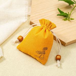Premium Quality Jute Mini Jewelry Bags with Logo Print for Eco Friendly Branding <b>Solutions</b> - Product Image 6