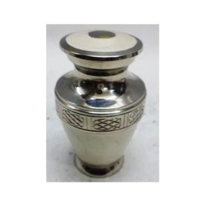 Iron Durable Cremation Urn <b>Keepsake</b> <b>Memorial</b> with Lid for Human Ashes - Product Image 1