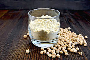 Poudre de protéines isolées de pois chiches 100 % pure de haute qualité pour mélanges protéinés végétaliens, aliments fonctionnels, nutrition sportive - Product Image 5