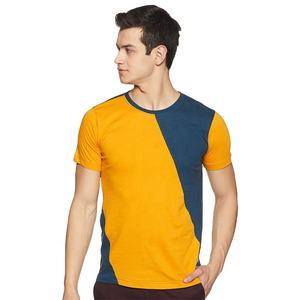 Nouveaux hommes bicolore en coton imprimé T-shirts 2021 - Product Image 4