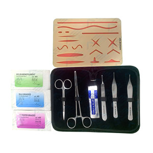Kit de Práctica de Sutura con Almohadilla de Sutura, Instrumentos Médicos para Estudiantes, por Apto Enterprises - Product Image 1