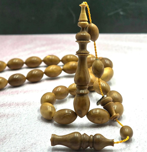 Tasbih en bois 100% naturel, de qualité supérieure, perles de prière musulmanes islamiques, à bas prix, de Muawiyah Handicraft. - Product Image 5
