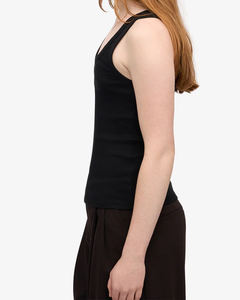 Top sin mangas para mujer, de encaje con borlas, tela Oxford, talla personalizable, estilo casual, ¡muy vendido! - Product Image 5