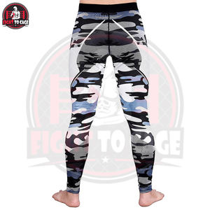 Leggings de Compresión MMA Hechos a Medida de la Más Alta Calidad para Hombre - Talla Ajustable, Transpirables y de Secado Rápido para Gimnasio y Ropa Deportiva - Product Image 4