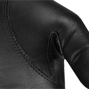 Gant de golf en cuir véritable avec imprimé squelette, antidérapant, à fermeture auto-agrippante, pour droitier, unisexe, gants de sport - Product Image 4