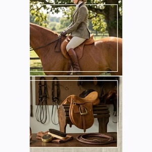 Silla de Montar para Caballo de Cuero Genuino de Vaca en Oferta con Estribos Ajustables y Asiento Acolchado Cómodo Disponible al Mejor Precio - Product Image 6