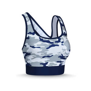 Sujetador deportivo sin costuras de alto soporte, cómodo para yoga y entrenamiento, ropa de fitness al por mayor, ropa de gimnasio para mujer, con logo frontal, transpirable - Product Image 2