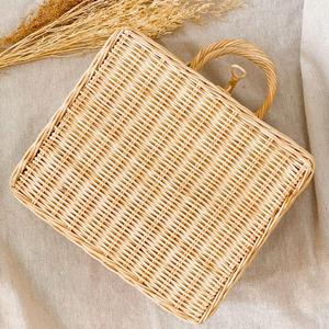 New Fashion Trend Eco Friendly Customize Design Rattan <b>Suitcase</b> Luggage Custom logo Carry on Hand <b>Suitcases</b> - Product Image 1