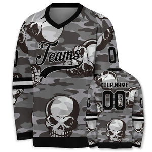 Uniforme de Hockey sobre Hielo Personalizado OEM Unisex, Poliéster de Secado Rápido, Transpirable, Sublimado, Ropa Deportiva de Alto Rendimiento - Product Image 1