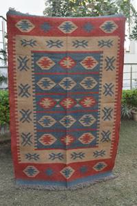 Tapis Kilim en Jute de Style Scandinave, Tissé à la Main, Fibres Naturelles, Réversible, pour Salon, Maison et Hôtellerie - Product Image 5