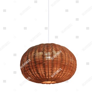 Meilleures ventes, lustre en rotin et bambou fait main, luminaire suspendu pour la décoration de la maison, restaurant, café, projets hôteliers - Product Image 3